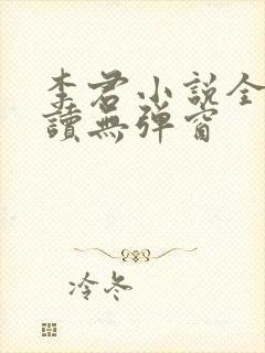 李君小说全文阅读无弹窗