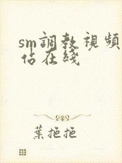 sm调教视频网站在线