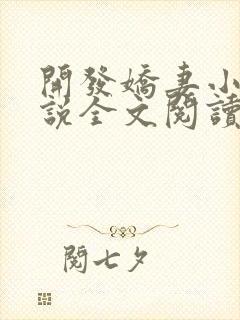 开发娇妻小楠小说全文阅读最新章节