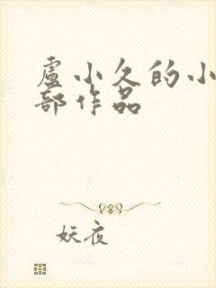 卢小久的小说全部作品封面