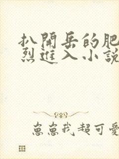 扒开岳的肥臀猛烈进入小说