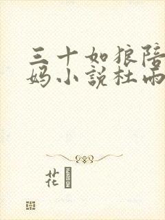 三十如狼陪读妈妈小说杜雨馨