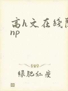 高h文在线阅读np封面