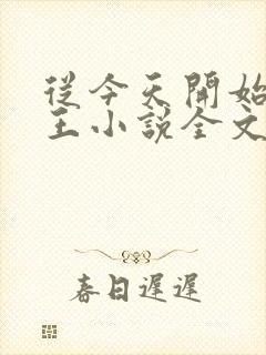 从今天开始做藩王小说全文免费阅读