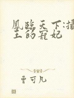 凤临天下:摄政王的宠妃