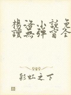 杨洛小说免费阅读无弹窗全文