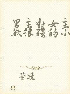 男主对女主占有欲很强的小说封面