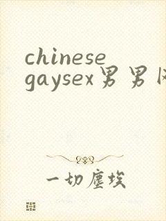chinesegaysex男男网站'