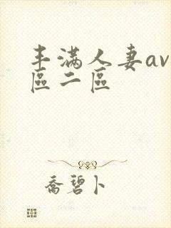 丰满人妻av一区二区