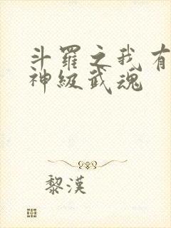 斗罗之我有十大神级武魂