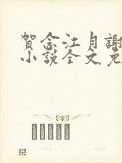 贺念江月谢泊年小说全文免费阅读笔趣阁