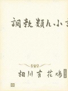 调教类h小说封面