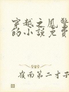 穿越之凤惊天下的小说免费阅读封面