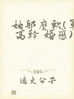 她那么软(军婚 高干 婚恋)完结