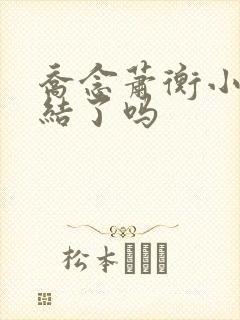 乔念萧衡小说完结了吗