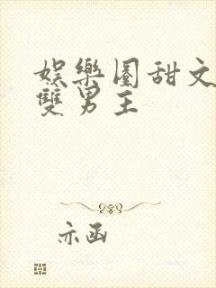 娱乐圈甜文推荐双男主