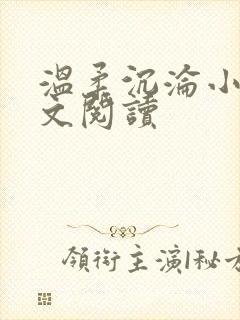 温柔沉沦小说全文阅读