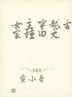 女主穿越古代农家种田文