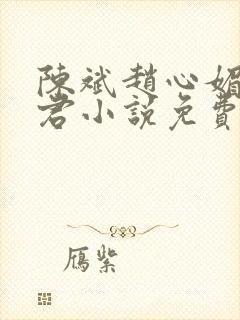 陈斌赵心媚高婉君小说免费阅读