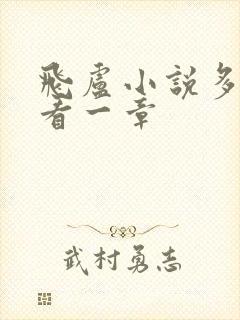 飞卢小说多少钱看一章