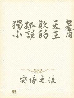 独孤败天是哪部小说的主角