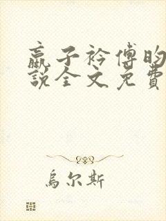 嬴子衿傅昀深小说全文免费阅读笔趣阁