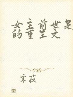 女主前世是将军的重生文