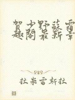 贺少野苏霜降笔趣阁最新章节更新时封面