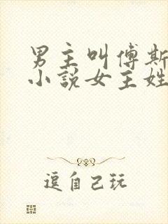 男主叫傅斯年的小说女主姓盛