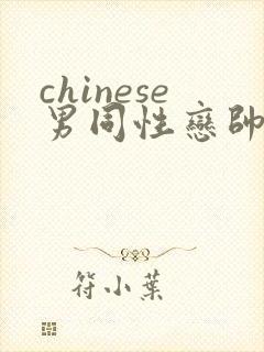 chinese男同性恋帅哥互操网站