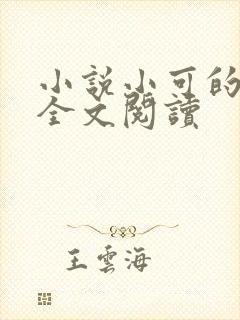 小说小可的奶水全文阅读