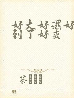 好大好湿好硬顶到了好爽封面