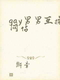 gay男男互操网站