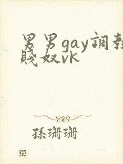 男男gay调教贱奴vk