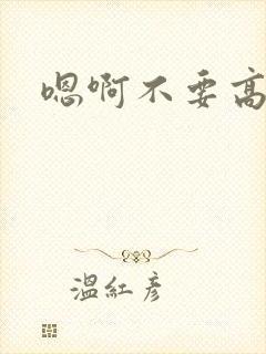 嗯啊不要高h肉封面