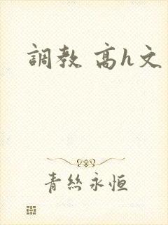 调教 高h文封面