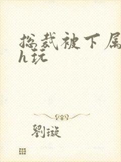 总裁被下属调教h玩