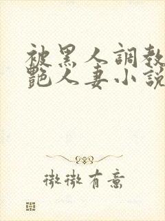 被黑人调教的冷艳人妻小说