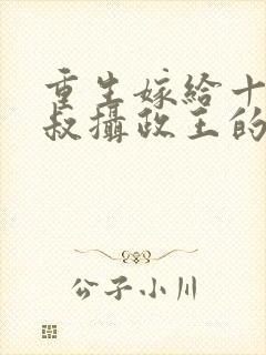 重生嫁给十九皇叔摄政王的小说