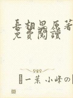 长相思原著小说免费阅读