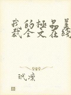 我的极品美女总裁全文在线阅读