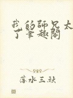 我的师兄太稳健了笔趣阁