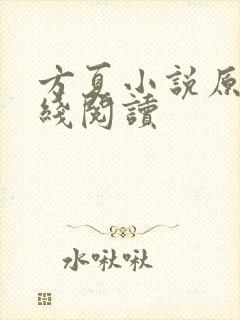 方夏小说原著在线阅读