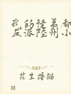 我的徒弟都是大反派陆州小说好看么