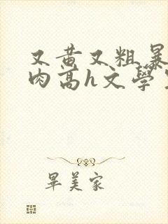 又黄又粗暴的纯肉高h文学生男男