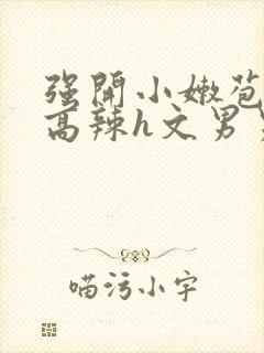 强开小嫩苞h文高辣h文男男封面