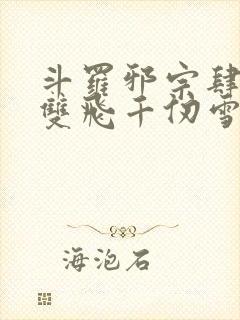 斗罗邪宗肆虐从双飞千仞雪和朱竹清