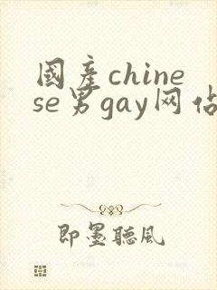 国产chinese男gay网站