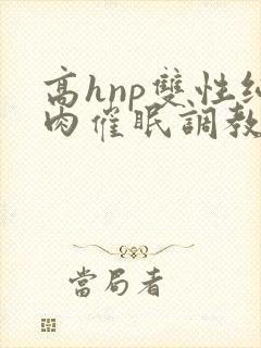高hnp双性纯肉催眠调教