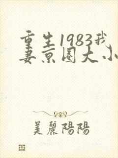 重生1983我妻京圈大小姐